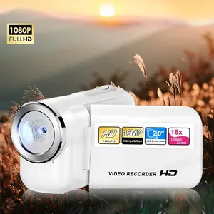 1080P Clear Imaging Digital Camera, Portable Handheld Dv Camcorder, Professional HD Camera, 2.0 Inch Screen, 16x Digital Zoom