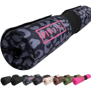 - Squat Pad and  Thrust Pad for  Day, Barbell Pad Stays in Place Secure, Thick Cushion for Comfortable Squats Lunges Glute Bridges, Olympic Bar and Smith Machine