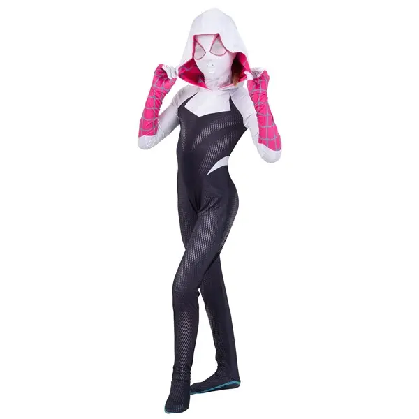 Girl's Spider-Gwen Zentai Suit Costume