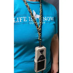 E Caller Remote or Scanner Paracord Braided Lanyard