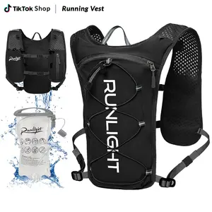 Running Hydration Vest Lightweight  hydro flask bag camping & hiking hydration flasks  Backpack with 1.5 Liters Water Bladder Bag Hydration Backpack, Suitable for Hiking, Cross-Country, Skiing, Camping, Cycling, Race, Marathon Women Men outdoorfun