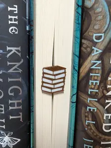Book Stack Bookmark