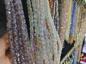 super DIY disco beads/ glass beads/ DIY bracelet