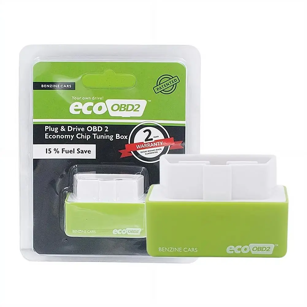 OBD2 ECOOBD2 Car Fuel Saver Car Eco Pro Benzine Chip Tuning Box Petrol Saving Device Self-Propelled Auto Car Fuel Saving Device portable