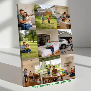 Custom Photo Canvas Painting Frame - Creative Wall Art | Digital Printed Photos on Canvas | Design Personalized Art for Any Room in Your Home | Great for Holiday & Christmas Gifts | Premium Canvas, Clear Details - Perfect Gift! personalize