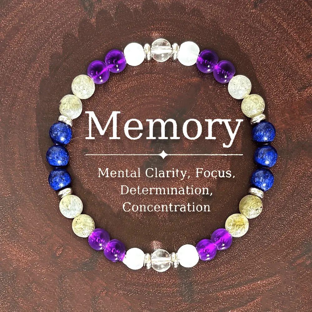 6mm Beaded Crystal Bracelet - Elegant and Stylish Gemstone Jewelry, Solid Elastic Wrist Accessory for Men and Women