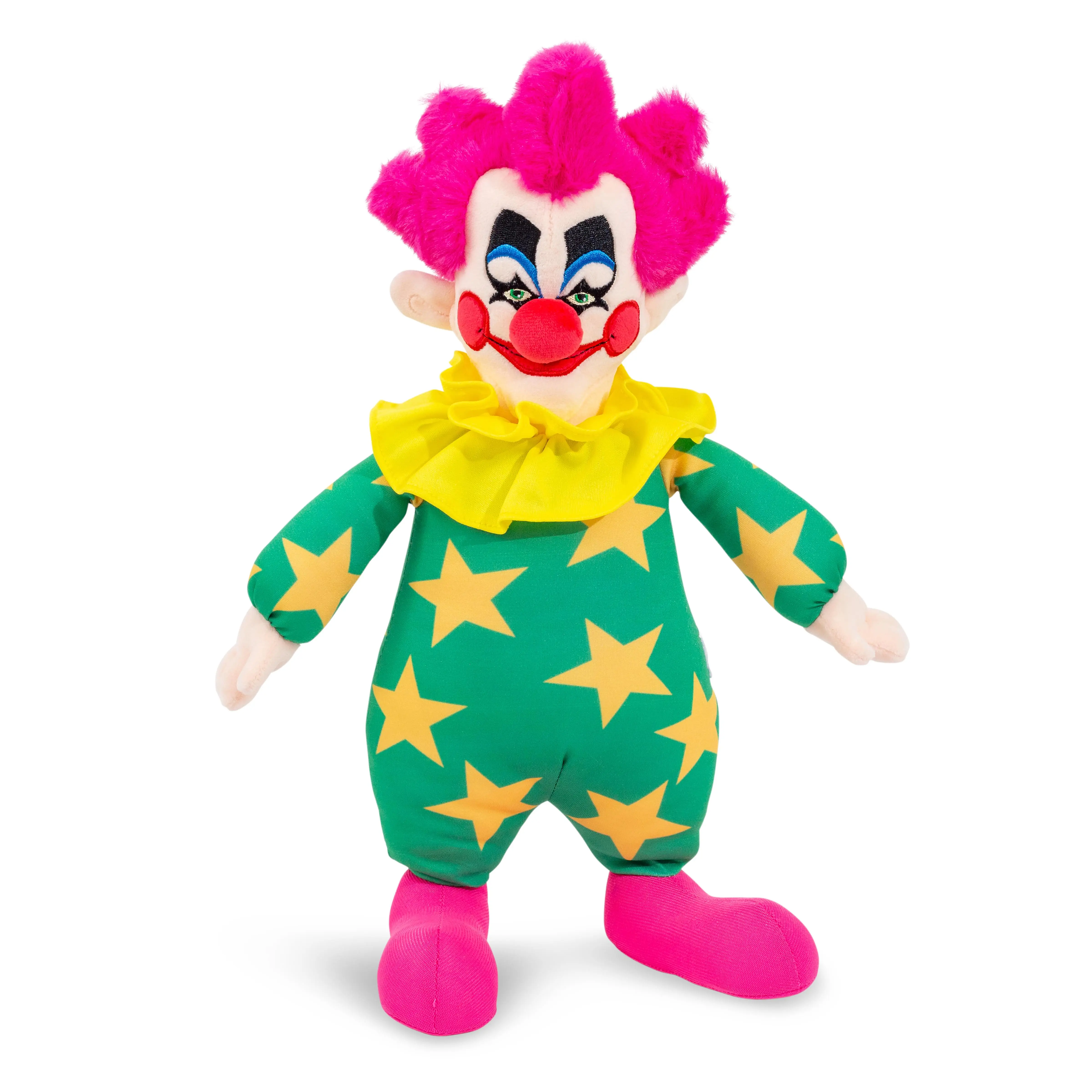 Killer Klowns From Outer Space 15-Inch Spikey Collector Plush, Soft Huggable Stuffed Animal Collectible, Gift for Horror Movie Fans, Ideal for Play or Display, Officially Licensed