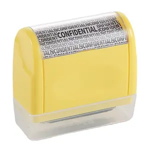 Identity Theft Protection Stamp Roller,for Personal Information Blackout, Privacy Confidential and Address Blocker, L