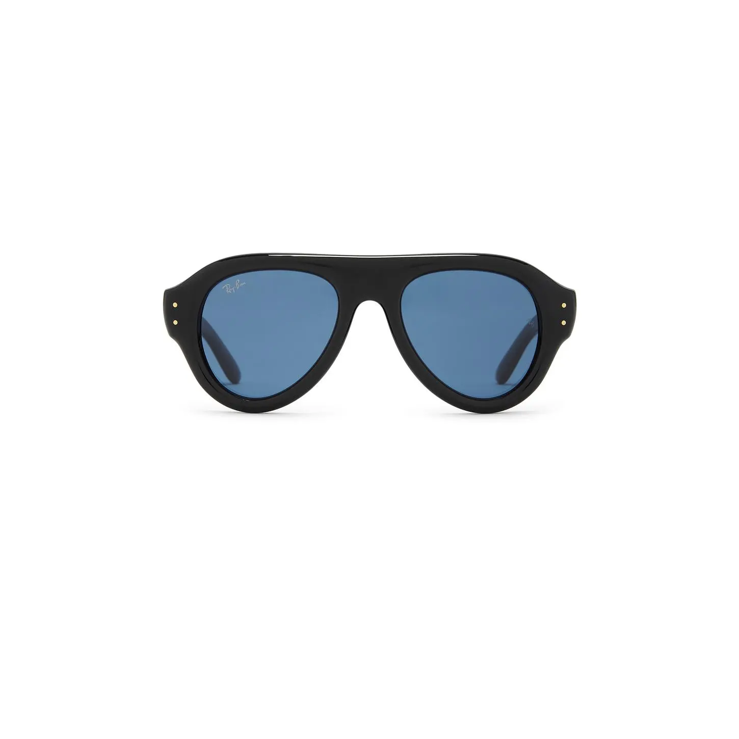 Ray-Ban Pilot Sunglasses in Black & Dark Blue