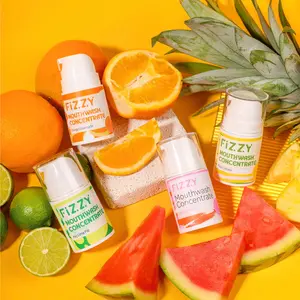 FIzzy Mouthwash Concentrate Variety Pack | Remineralizing Enamel Repair, Nano Hydroxyapatite | 20X Concentrated Travel Size | No Fluoride, Alcohol, Dye | Xylitol, Dry Mouth | Kids & Adults