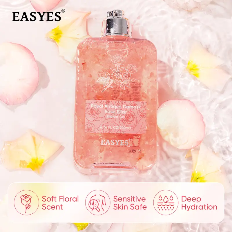 Easyes】Rose Essence Native Body Wash - Red rose fragrance 3X