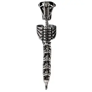 The best-selling retro scorpion ring can personalize punk hip-hop men's split ring explosion personalized fashion avant-garde party