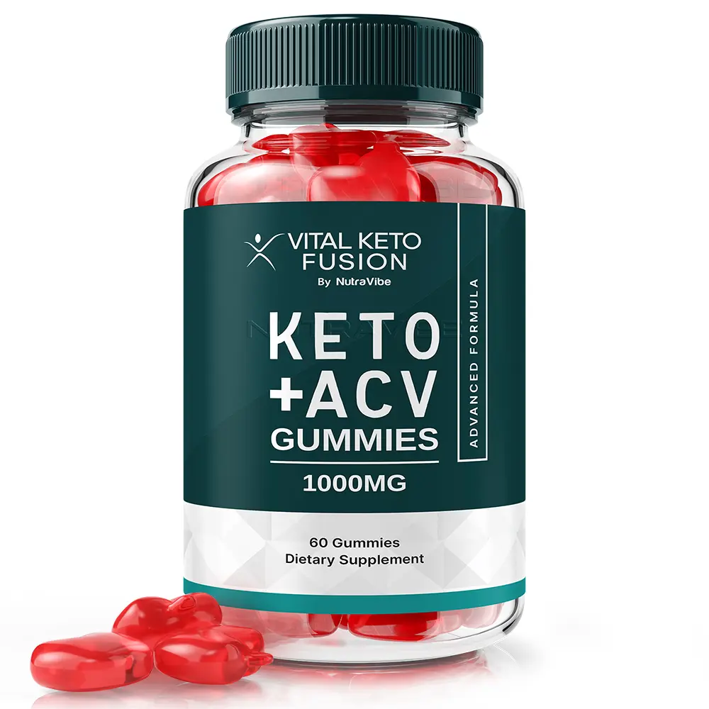 Vital Keto Fusion Gummies - VitalKetoFusion Advanced Formula 1000mg Gummies with Natural Ingredients for Health & Wellness
