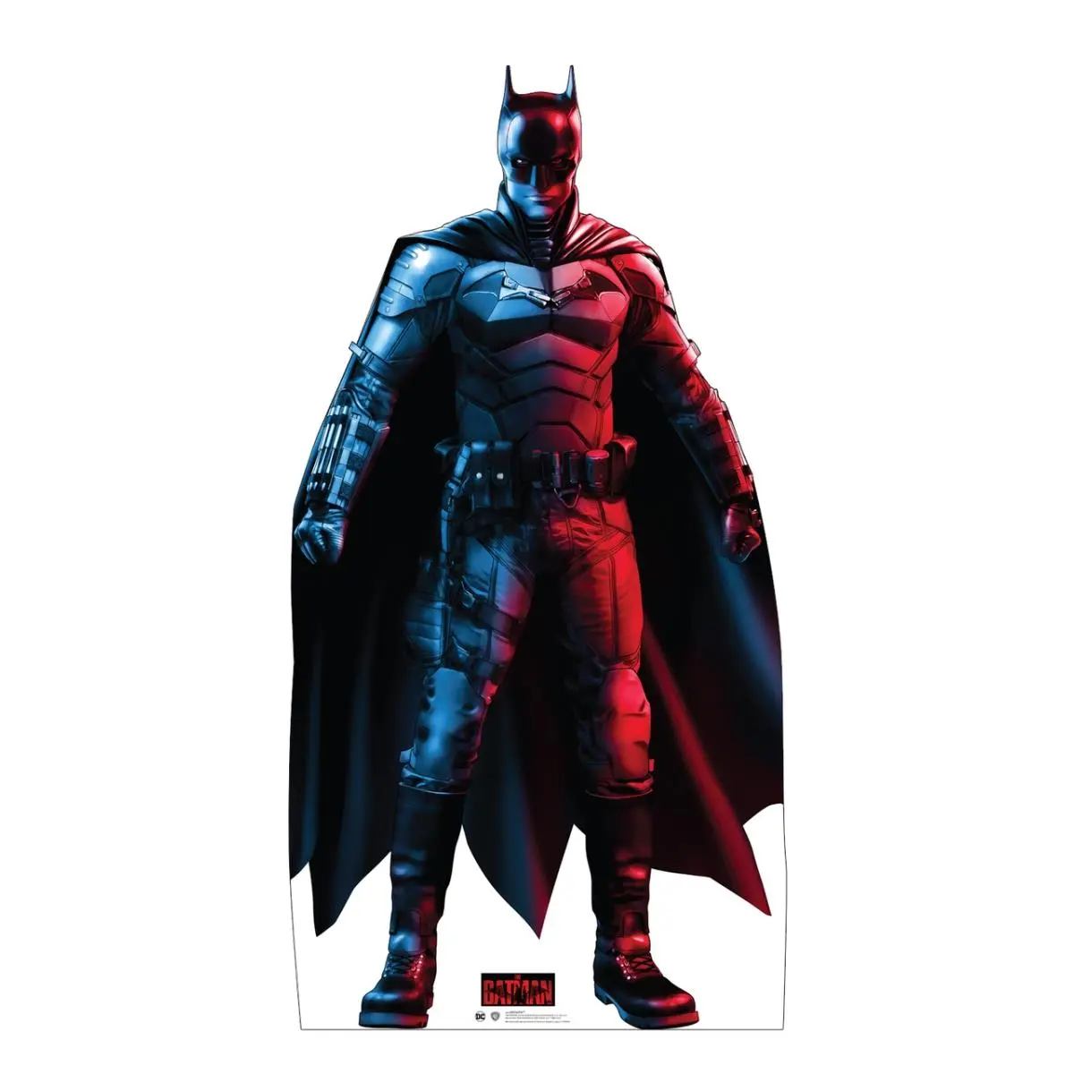 Advanced Graphics 3810 Lifesize Batman Cardboard Cutout, 73" x 39", 2022 The Batman Decorative Piece, Great for Photos, Home Room & Party Settings