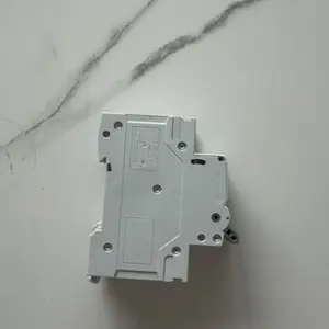 Double Pole Miniature Circuit Breaker - 25A/32A/40A/63A, Thermal-Mag Trip MCB, 6kA Breaking Capacity, 2-Pole DIN Rail Mount, 120V/240V AC, Power Cut-Off Disconnect Switch for Solar PV System, Home Panel Installation (32A Rating, Gym10-2P 63A)