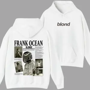 180g【100%cotton】Frank Ocean Graphic Hoodie Cotton Shirt, Full Color, Full Size, Gift For Men, Gift For Women, Gift For Fans, Comfort Menswear Tops Classic,  Streetwear, Trendy Hoodie