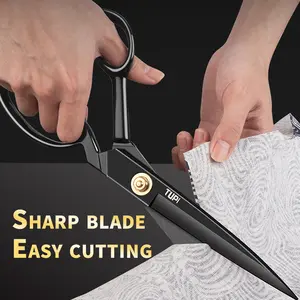 High Carbon Steel Professional Tailor Scissors, Sharp Durable Blade, Comfortable Handle, Suitable for Home Office and Sewing