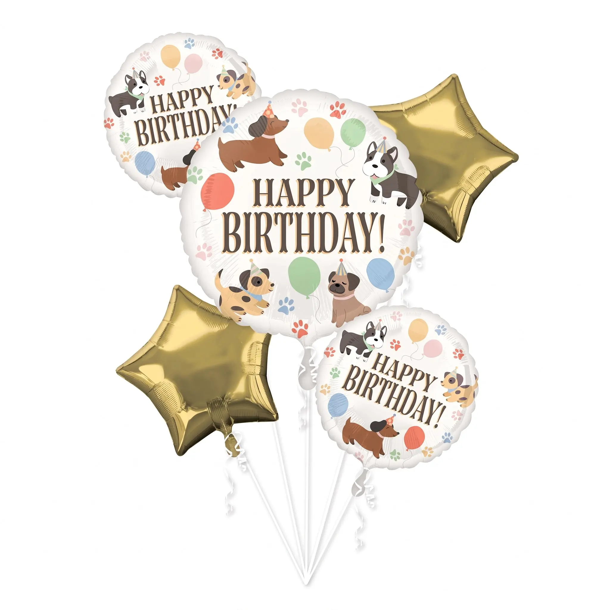 PAWESOME Birthday Balloon Bouquet