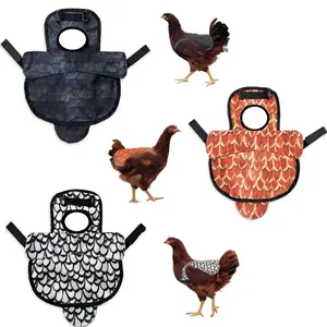 Waterproof Chicken Harness Apron, Pet Protection Vest for Chickens Ducks Geese, Warm Backless Jacket, Wings Covering