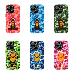Baby Milo Bape A bathing APE Phone Case, Compatible with iPhone 17 16 15 14 13 12 11 Pro Max Plus