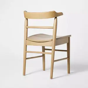 Threshold™ x Studio McGee Kaysville Curved Back Wood Dining Chair – Modern Farmhouse Dining Seat