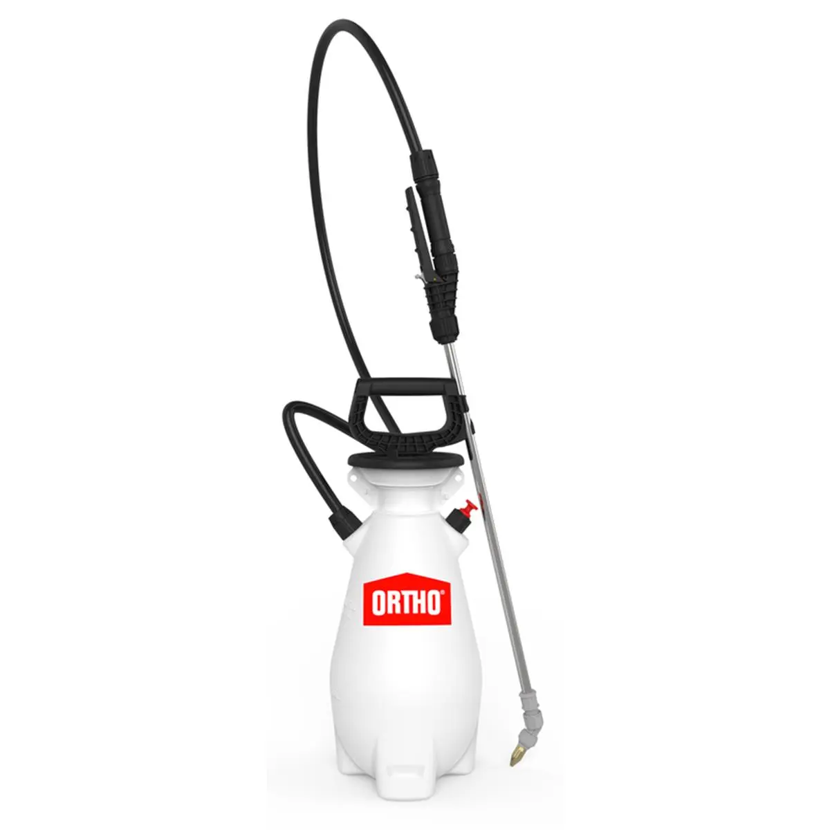 Ortho High Pressure Spray Tank Sprayer - 2 gal Capacity, Adjustable Spray Tip for Home Improvement, Garden Supplies Use