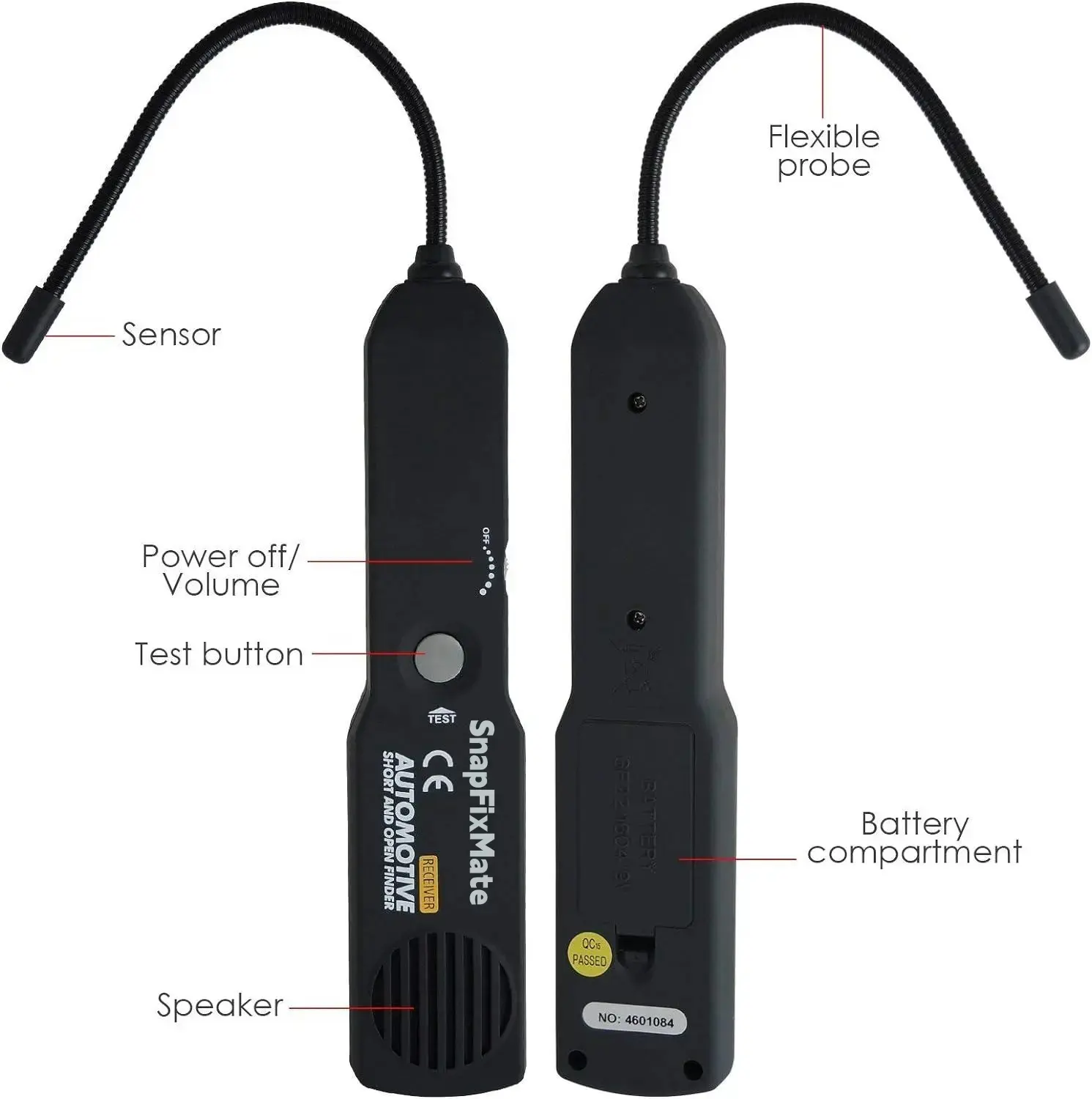 broken wire detector tool Automotive car electrical open and short circuit finder tester,Precise line finder for home wall line finding,Wire Repair,tone generator cable line breaker fault finder, Gifts for Men Christmas, Gifts for Dad