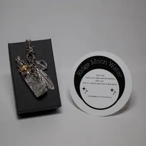 2.0 Quartz Moon Water Necklace