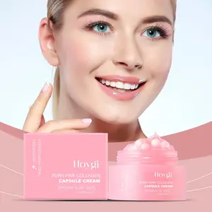 Dna Pdrn Collagen Capsule Cream,Lightweight Moisturizing Hydrating Moisturizer,Rich in Pdrn and Niacinamide,Improves Skin Tone and Texture,Moisturized Skin,Collagen Firming Gel,55g/1.94oz