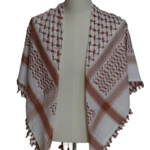 Ahla Shabab White & Orange Hatta/Kuffiyeh
