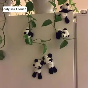 Cute Cartoon Panda Refrigerator Magnet, Fridge Magnets, Magnetic Sticker for Refrigerator, Kitchen Accessories For Refrigerator Decoration