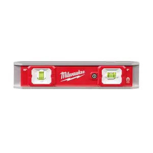 Milwaukee 9" Torpedo Level with Lighted Vials 48-22-5105