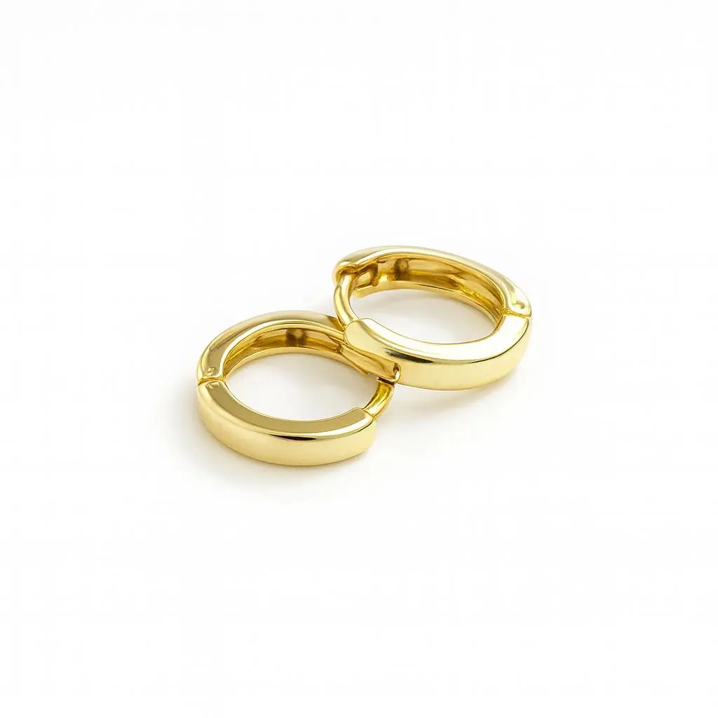 DIDIRAY 14k Gold Plated Small Minimalist Women's Earrings  Long Lasting Shine Premium Reinforced Finish Perfect Gift