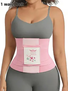 Women's Postpartum Waist Trainer, Adjustable Sporty Belly Control Belt, Multi-Color Options, All Seasons Fitness Accessory, Workout Shapewear, Underwear