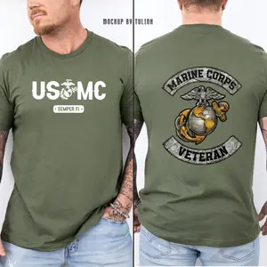 USMC 250 Independence T-Shirt, Patriotic Military Graphic Tee for Men & Women, 1775-2026 Semiquincentennial Marine Corps Shirt, Unisex USA Pride Apparel, US Marine Corps 250th Anniversary Gift