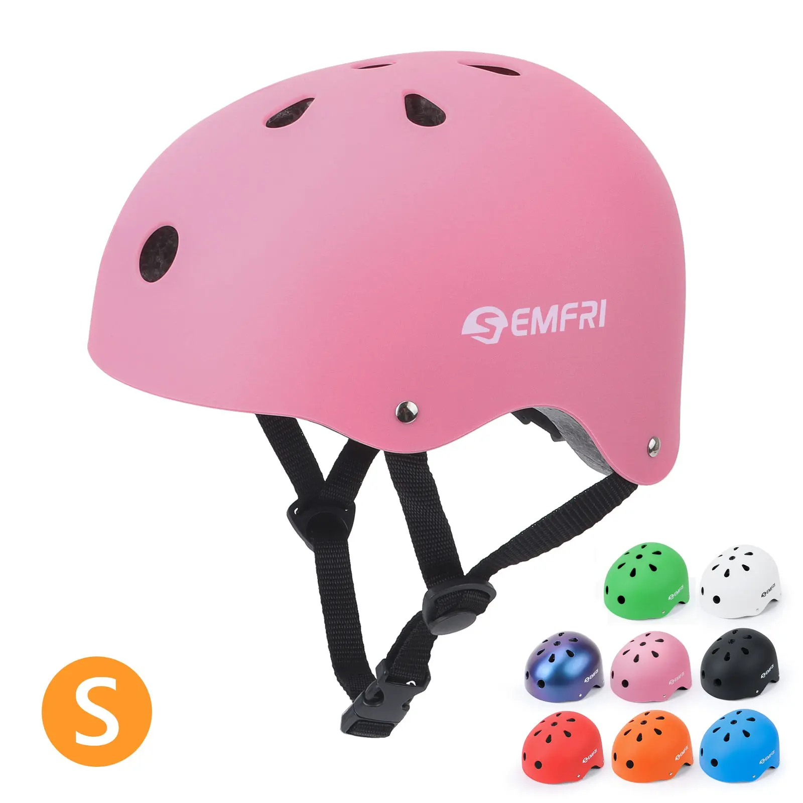 Eight colors Kids Bike Helmet for Ages 3-8, Adjustable Cycling & Skateboard Helmet for Boys and Girls, Lightweight Design,camping essentials