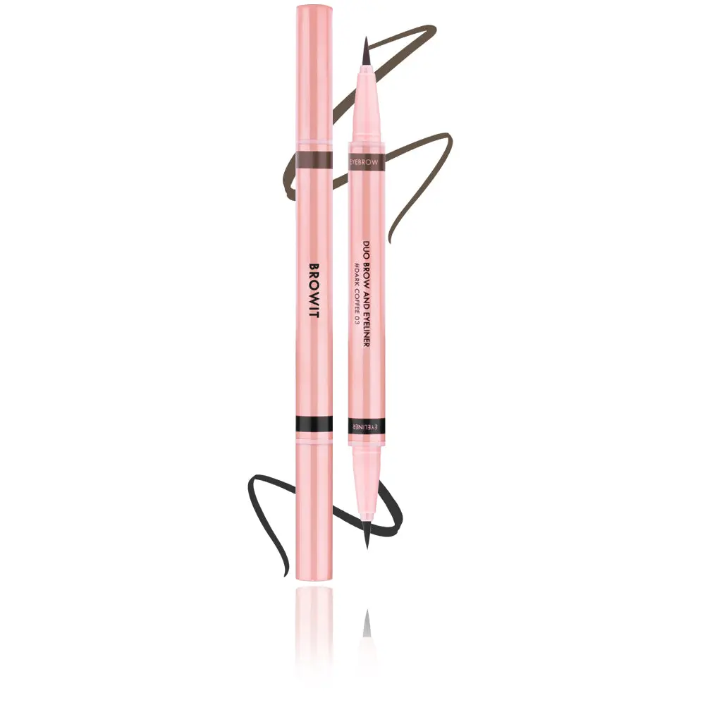 Browit by Nongchat Duo Brow and Eyeliner — 03 Dark Coffee | Two-in-One Eye Definer