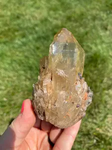 Raw Kundalini Citrine (Natural) Crystal Cluster