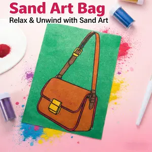 A popular new sand painting released in 2026, which enables young people to deeply relax and unwind their minds and bodies, with rich colors and novel content.（A set of eight pieces）