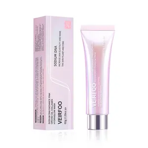 VEIRFOO Sodium DNA Radiance Pink Orchid Oil Collagen Hydraglow Mask for Radiant Skin Hydration and Elasticity 65g