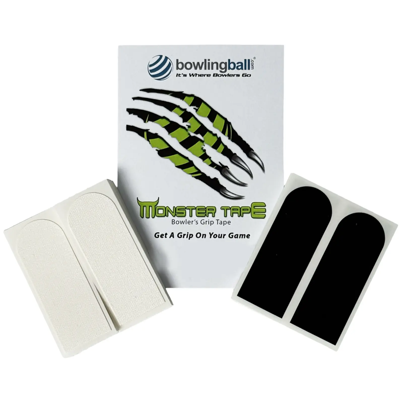Monster Bowling Tape, Unisex Synthetic Grip Aid Bowling Accessories for Adults (100-Piece Roll)