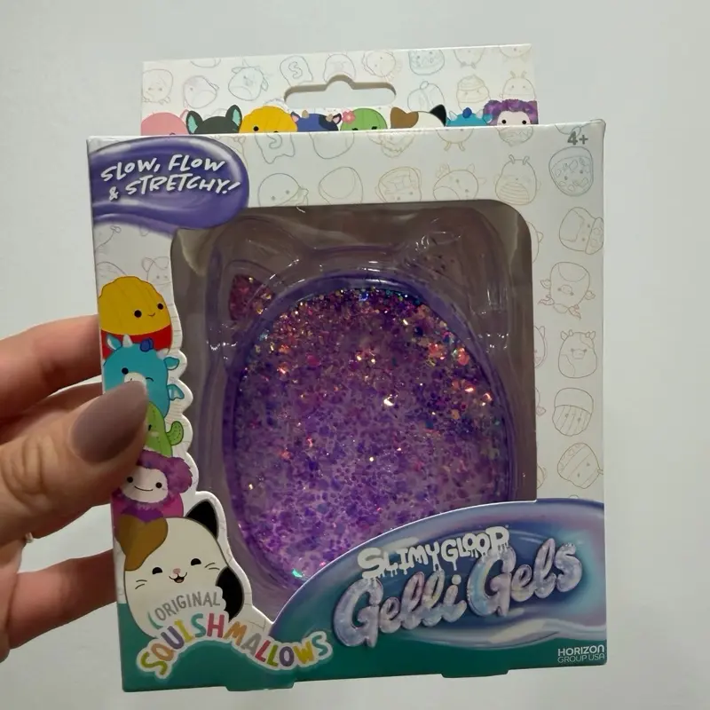 Original Squishmallows SlimyGloop GelliGels – Slow, Flow & Stretchy!