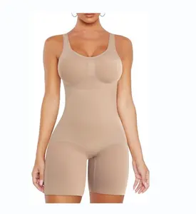 Shorts Bodysuit for Women Tummy Control - 02 Comfort Compression Fabric Nylon Shapewear Womenswear Shaper Clothes Soft