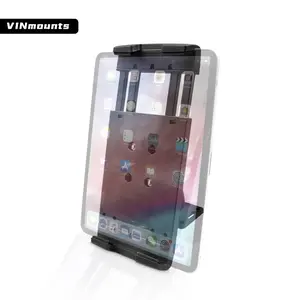 VINmounts Tablet Holder, Spring-Loaded Tablet Mount Compatible with 8"-14" Tablets and iPads Comes with 4 sets of screws and nuts, compatible with 1''/1.5'' ball heads