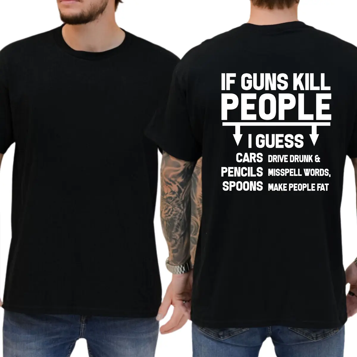 If Guns K People Then I Guess T-shirt, Funny Shirts, Republican Tee, Trump Supporters Shirt, Conservative Tee