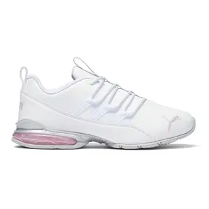 PUMA Womens Riaze Prowl Sl Speckle Lace Up Running Sneakers Shoes - White