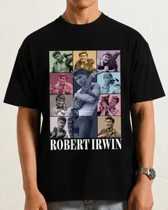 Irwin Vintage 90s Graphic T-shirt, Vintage Wildlife Graphic Tee, Retro Nature Conservation Shirt, Zoo Lover Unisex T-Shirt