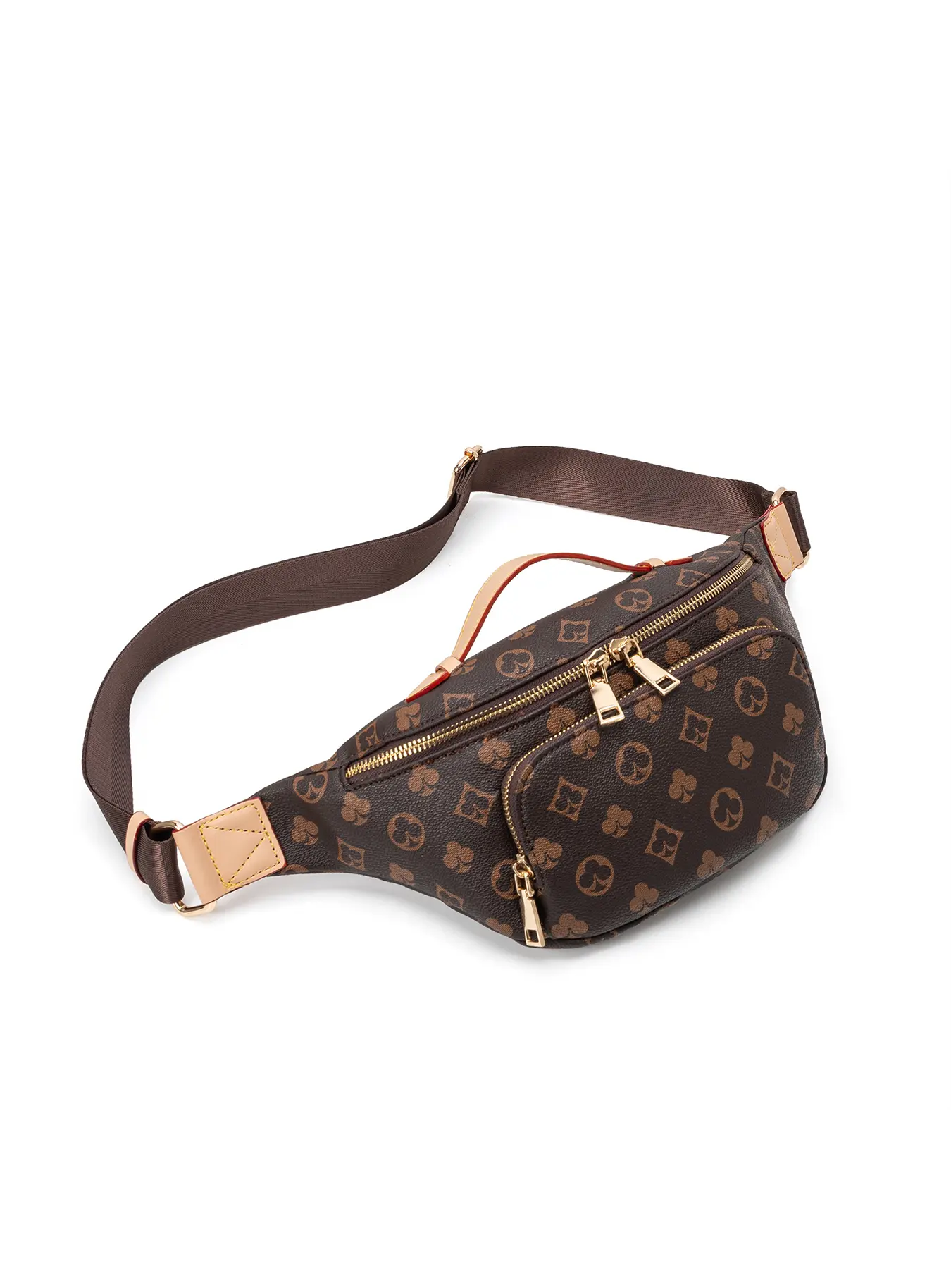 Women's Fashion Chest Bag, Stylish Printed Commuter Shoulder Crossbody Bag, Versatile Single Shoulder Handbag for Daily Use, Crossbody Fanny Pack, Casual Bum Bag, Crossbody Belt Bag, Zipper Belt Bag, Bumbag