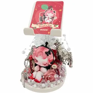 Handmade Phone Stand with Cream Glue Blind Bag - Kosbling Doll DIY