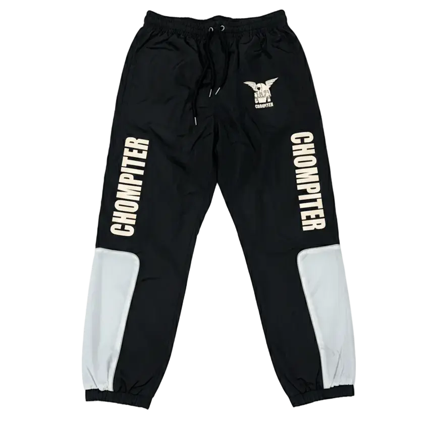 Tech Reflective Waterproof Track Pants – Black | CHOMPITER